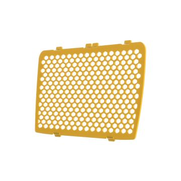 HOGWORKZ® Gold Oil Cooler Grill Guard for Harley® Touring