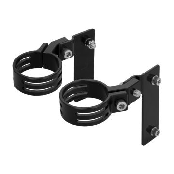 HOGWORKZ® Black Remote Reservoir Filler Mounts for Harley® Touring front