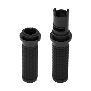HOGWORKZ® Black MX Style Hand Grips for Harley® Touring / Softail