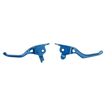 HOGWORKZ® Blue Performance Brake & Clutch Levers for Harley® Touring