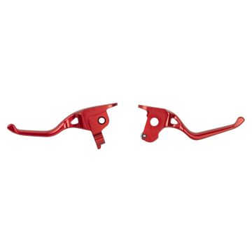 HOGWORKZ® Red Performance Brake & Clutch Levers for Harley® Touring