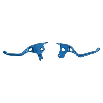 HOGWORKZ® Blue Performance Brake & Clutch Levers for Harley® Touring