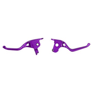 HOGWORKZ® Purple Performance Brake & Clutch Levers for Harley® Touring