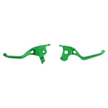 HOGWORKZ® Green Performance Brake & Clutch Levers for Harley® Touring