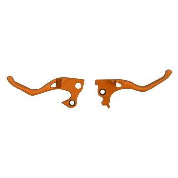 HOGWORKZ® Orange Performance Brake & Clutch Levers for Harley® Sportster