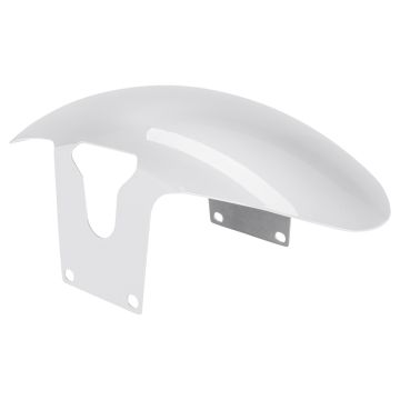 White Onyx Pearl Chopped Front Fender for Harley® Fat Boy from HOGWORKZ