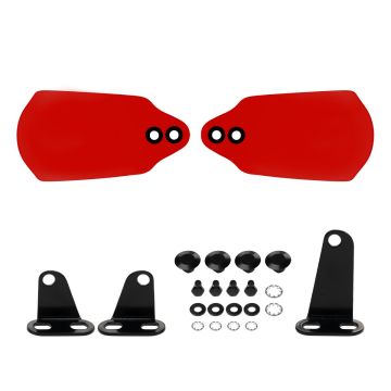 Red Hand Guards for Harley® Touring / Low Rider ST from HOGWORKZ