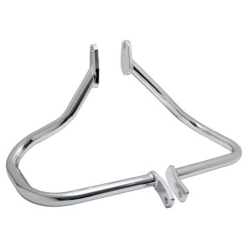 Harley® Softail Deluxe FLSTN Saddlebag Guards in Chrome for '05-'17 from HOGWORKZ®