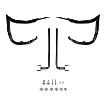 HOGWORKZ® Black Havoc Saddlebag Guards for Harley® Touring kit