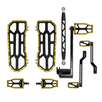 HOGWORKZ® Gold Performance MX Floorboard / Foot Control Kit for Harley® Touring