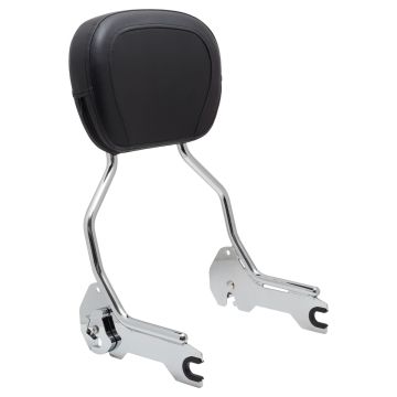 Chrome Detachable Sissy Bar Backrest for Harley® Fat Boy / Breakout from HOGWORKZ®
