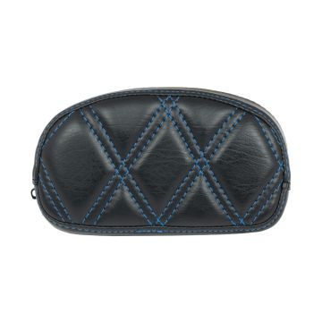 Blue Stitch Diamond Pad for HOGWORKZ® Lo-Pro Mini Sissy Bar