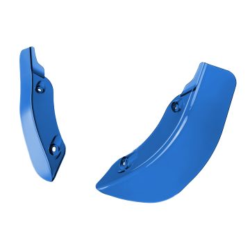 Blue Fairing Side Wide Wing Air Deflectors for Road Glide from HOGWORKZ