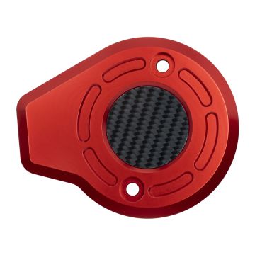 Red HOGWORKZ® VVT Cam Timer Cover for Harley® Touring & Softail