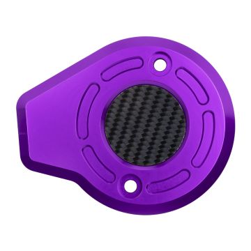 Purple HOGWORKZ® VVT Cam Timer Cover for Harley® Touring & Softail