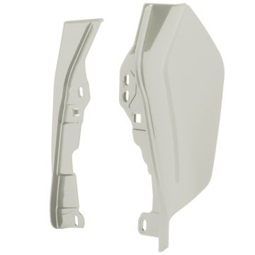  Harley-Davidson® mid frame air deflector in Birch White