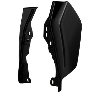  Harley-Davidson® mid frame air deflector in Black Quartz
