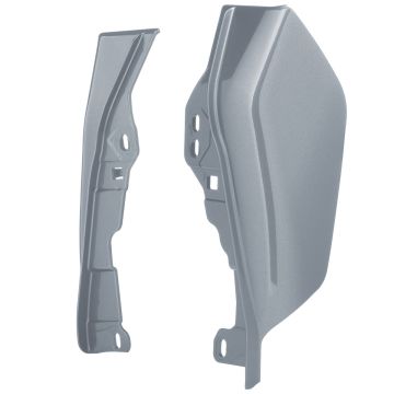  Harley mid frame air deflector in Barracuda Silver