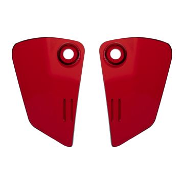Red Fairing Air Deflectors for Harley® Low Rider ST from HOGWORKZ front