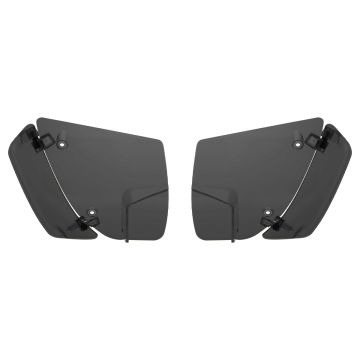 Smoke Adjustable Fairing Air Deflectors for Harley­® Road Glide