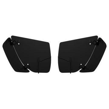 Dark Smoke Adjustable Fairing Air Deflectors for Harley­® Road Glide