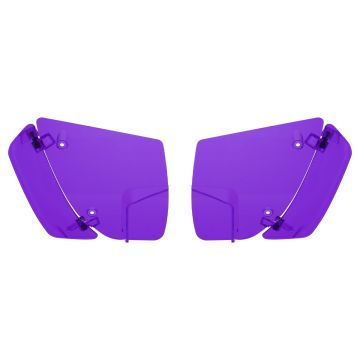 Purpel Adjustable Fairing Air Deflectors for Harley­® Road Glide