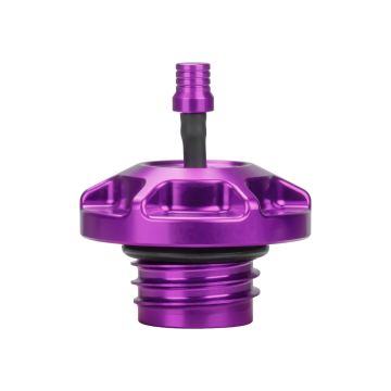 Purple HOGWORKZ® Performance MX Gas Cap for Harley-Davidson® Motorcycles