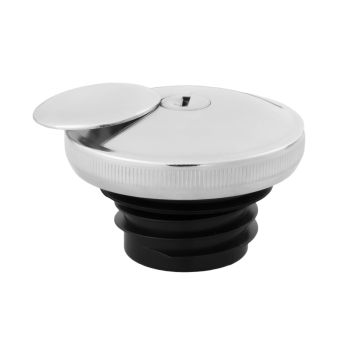 HOGWORKZ® Chrome Locking Gas Cap for Harley®