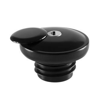 HOGWORKZ® Black Locking Gas Cap for Harley®