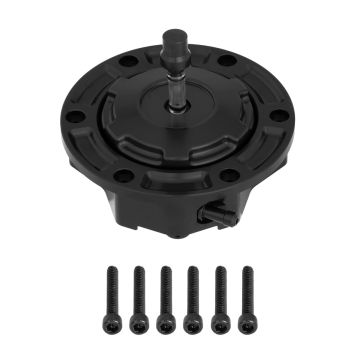 Black HOGWORKZ® Performance MX Gas Cap for Harley-Davidson® Touring '23.5-'26