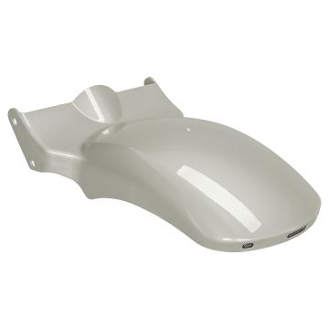 White Sand Pearl Wide Bobber Rear Fender w/ LEDs for '18-'25 Harley® Fat Bob / Street Bob