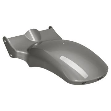 Gauntlet Gray Wide Bobber Rear Fender w/ LEDs for '18-'25 Harley® Fat Bob / Street Bob
