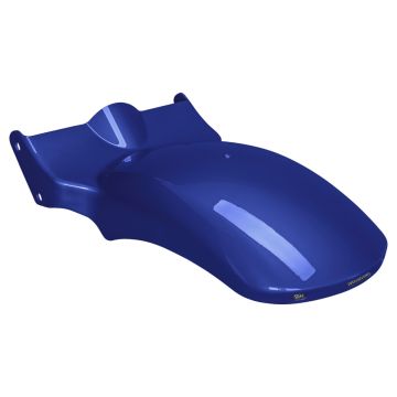 Bright Billiard Blue Wide Bobber Rear Fender w/ LEDs for '18-'25 Harley® Fat Bob / Street Bob