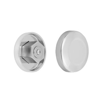 Chrome HOGWORKZ® Front Axle Covers for Harley® Touring