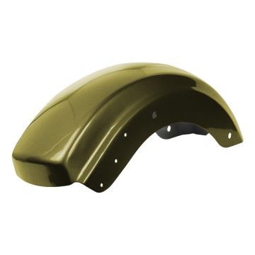 HOGWORKZ® Olive Steel Full Sweep Rear Fender for Harley® Touring '23.5-'26