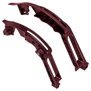 Billiard Burgundy Rear Fender Support Brackets for Harley® Touring '14-'25