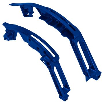Blue Max Pearl Rear Fender Support Brackets for Harley® Touring '14-'26