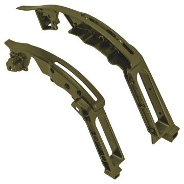 Mineral Green Denim Rear Fender Support Brackets for Harley® Touring '14-'26