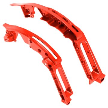 Blood Orange Rear Fender Support Brackets for Harley® Touring pair