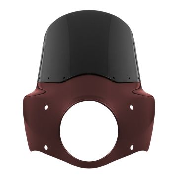 Midnight Crimson HOGWORKZ® Menace Fairing w/ Windshield for Harley® Road King Special