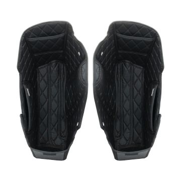 Saddlebag Liners for HOGWORKZ® Chopped Hardline Saddlebags Black with Black Stitching