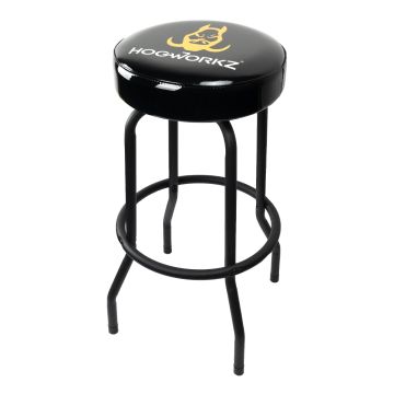 HOGWORKZ® Logo Single Ring Garage / Shop Stool angle
