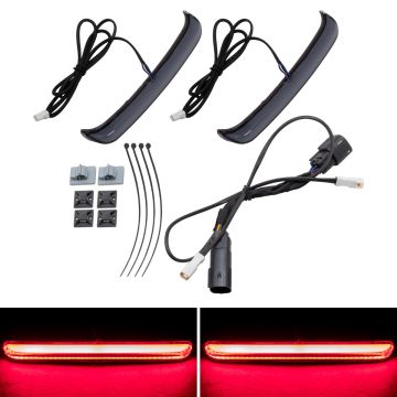 Slimz™ Smoked Lens LED Saddlebag Lights for Harley® Touring from HOGWORKZ