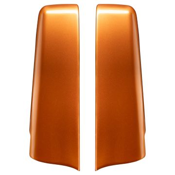 Amber Whiskey Saddlebag Filler Strips for Harley® Touring from HOGWORKZ