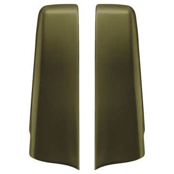 Mineral Green Denim Saddlebag Filler Strips for Harley® Touring '14-'23