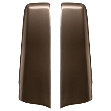 Sumatra Brown Saddlebag Filler Strips for Harley® Touring '14-'23