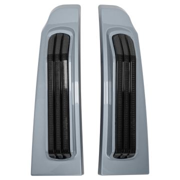 Barracuda Silver HOGWORKZ® Illumina Flush Fender LED System for Harley® Touring