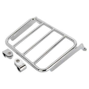 Chrome Luggage Rack Add-On for Harley® Fat Boy / Breakout  from HOGWORKZ kit