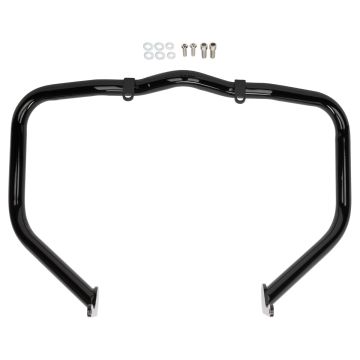 Black Engine Guard / Crash Bar for Harley® Sportster S RH1250S '21-'24 / Nightster RH975/S '22-'24 kit