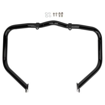 Black Engine Guard / Crash Bar for Harley® Sportster S RH1250S '21-'24 / Nightster RH975/S '22-'24 kit
